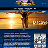 website design highlighting the history of Muscle Beach in Santa Monica and Venice website design highlighting the history of Muscle Beach in Santa Monica and Venice